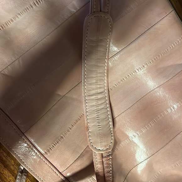 Leather of the sea - eel skin. VINTAGE. Over 40 years old. Soft supple - Picture 10 of 13